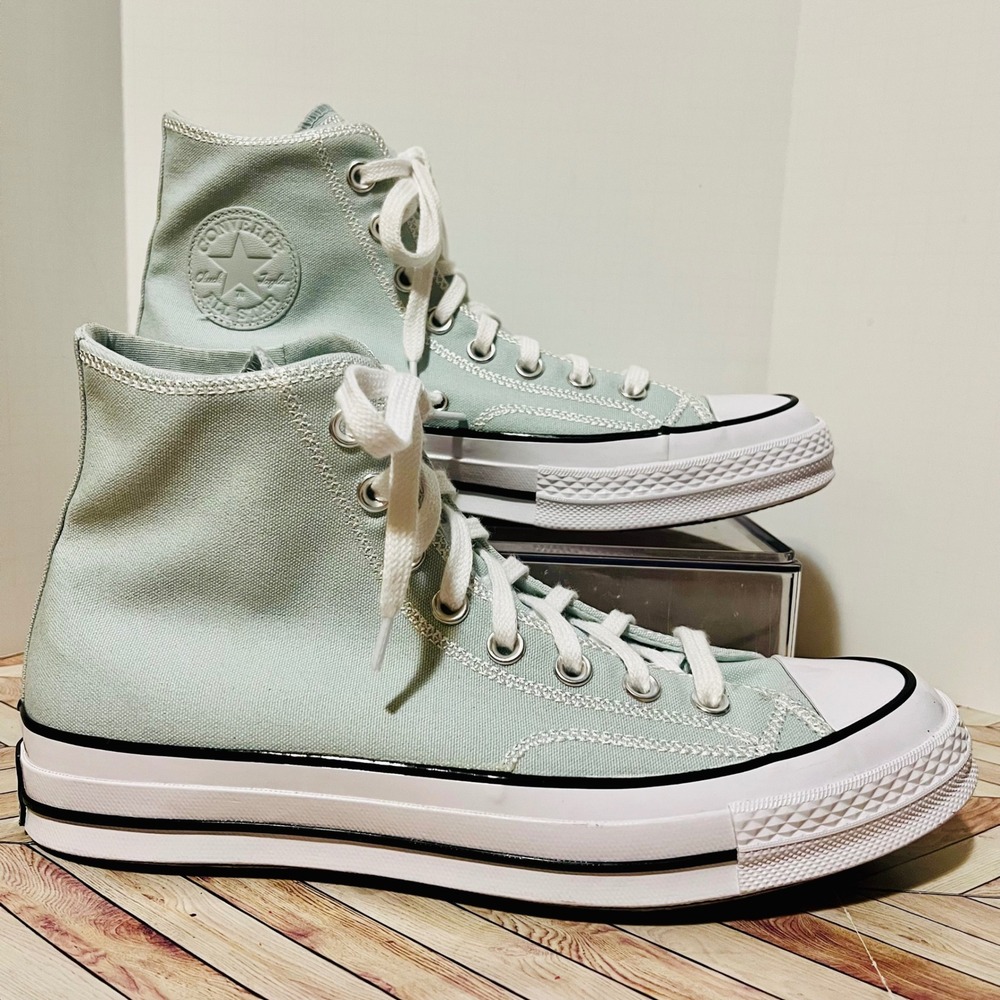 Converse Chuck 70 High Crafted Stitch Men 8 Women 10 You Dew You Green A11740C